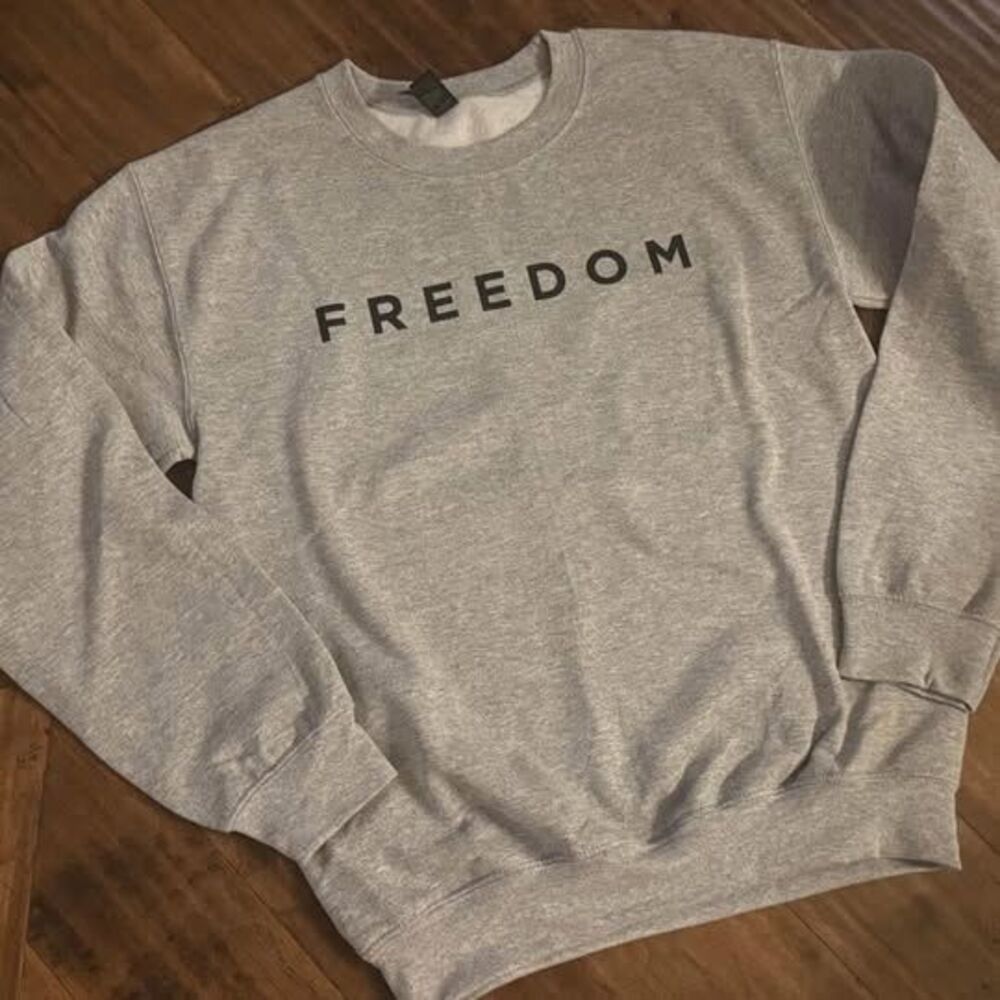 Small crewneck sweatshirt FREEDOM